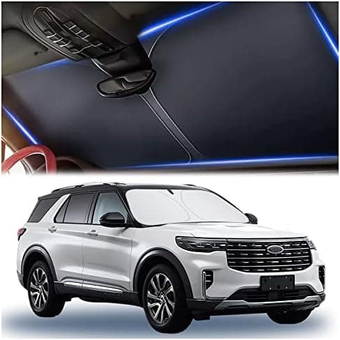 240T Thickened Automotive Glass Sunshade with Storage Bag