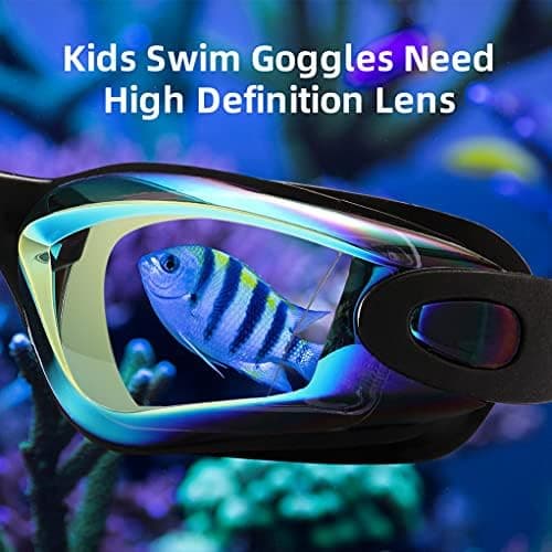 Aegend Kids Swim Goggles, Pack of 2 Swimming Goggles
