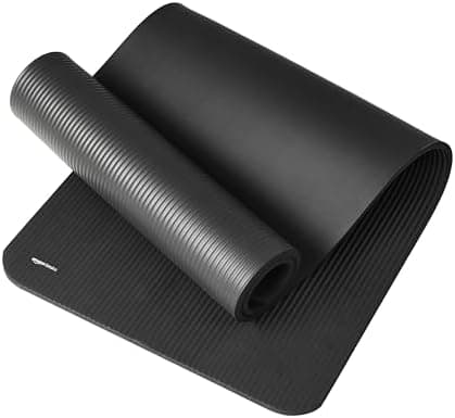 Amazon Basics 1/2-Inch Extra Thick Exercise Yoga Mat