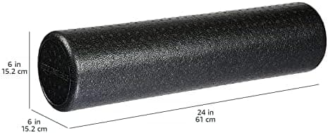 Amazon Basics High-Density Round Foam Roller for Exercise