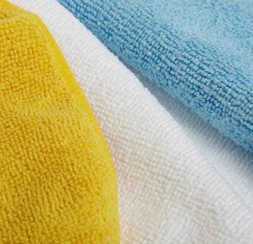 Amazon Basics Microfiber Cleaning Cloths, 24-Pack