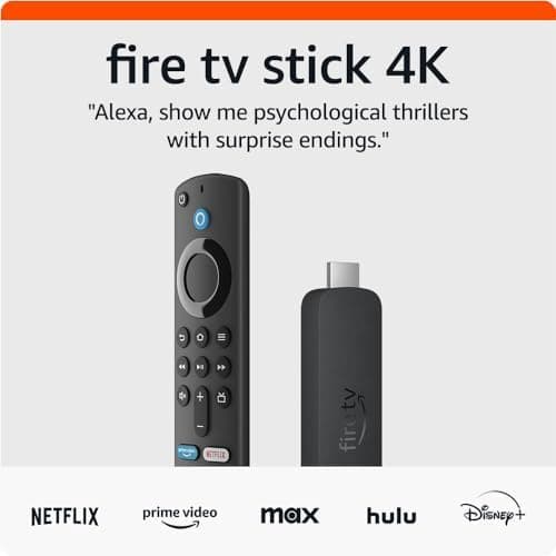 Amazon Fire TV Stick 4K with AI-Powered Search and Wi-Fi 6