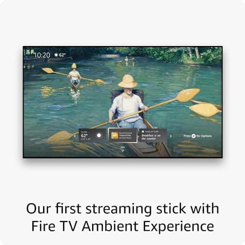 Amazon Fire TV Stick 4K Max with Wi-Fi 6E Support