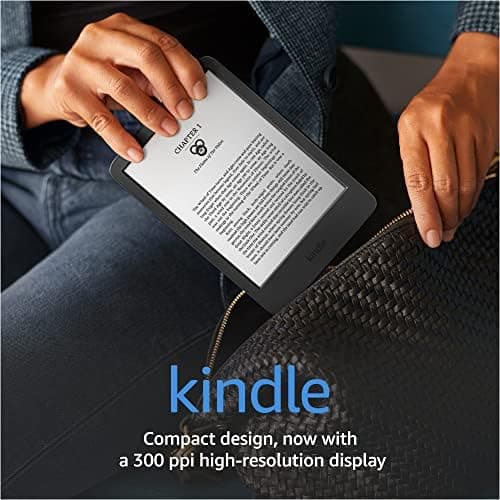 Amazon Kindle – Lightest and Compact with Extended Battery