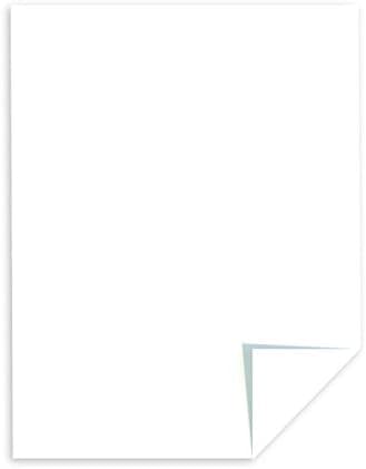 Astrobrights/Neenah Bright White Cardstock, 8.5" x 11", 75 Sheets