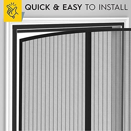 AUGO Magnetic Screen Door - Heavy Duty, Pet Friendly