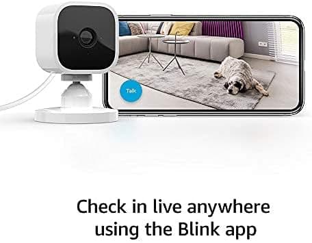 Blink Mini – Compact Indoor Plug-In Smart Security Camera