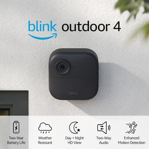 Blink Outdoor 4 – Wire-free Smart Security Camera (3 Cam)