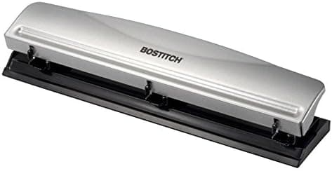 Bostitch Office Premium 3 Hole Punch, 12 Sheet Capacity