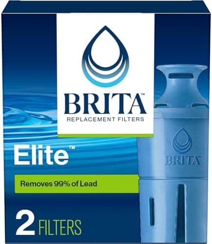 Brita Elite Water Filter Replacements – 6 Months, BPA-Free