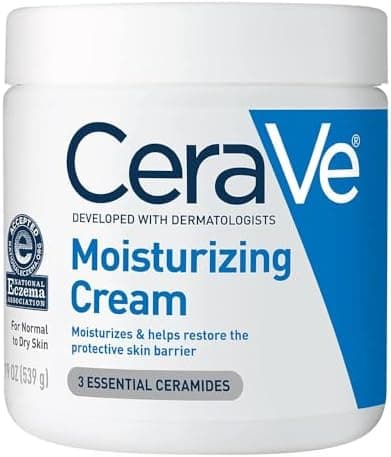 CeraVe Moisturizing Cream | Body and Face Moisturizer for Dry Skin
