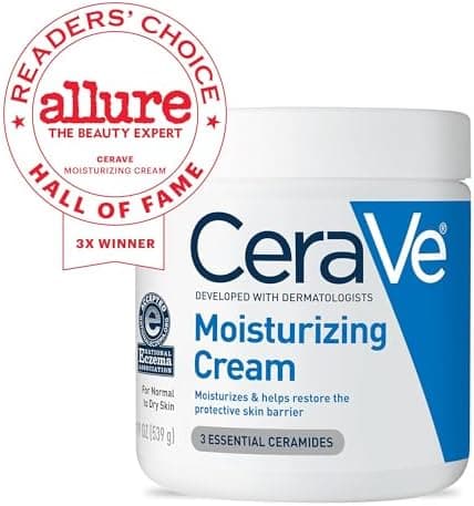 CeraVe Moisturizing Cream | Body and Face Moisturizer for Dry Skin