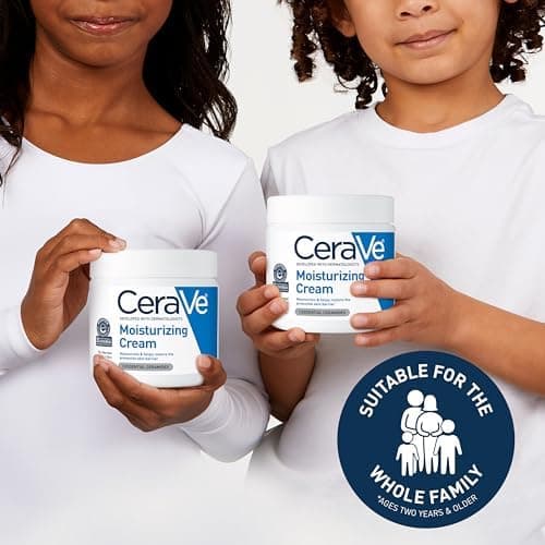 CeraVe Moisturizing Cream | Body and Face Moisturizer for Dry Skin