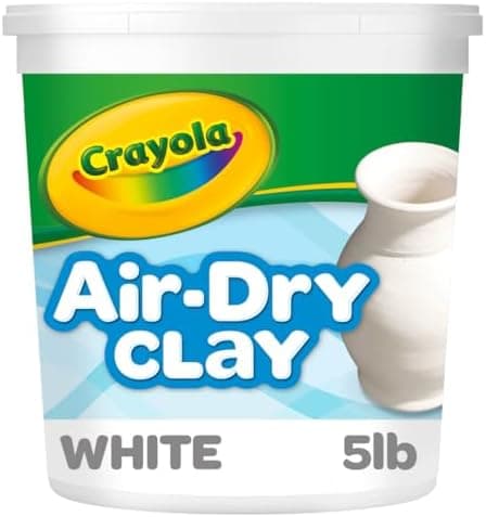 Crayola Air Dry Clay, 5lbs - Natural White Modeling Clay