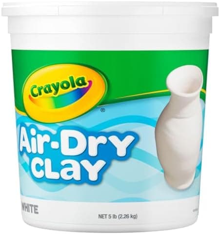 Crayola Air Dry Clay, 5lbs - Natural White Modeling Clay