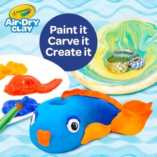 Crayola Air Dry Clay, 5lbs - Natural White Modeling Clay
