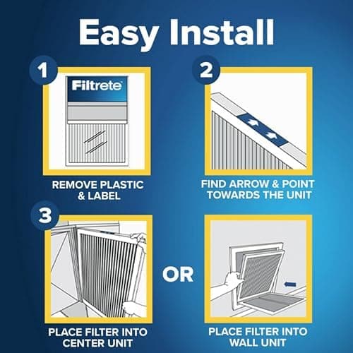 Filtrete 20x25x1 AC Furnace Air Filter, MERV 11, MPR 1000