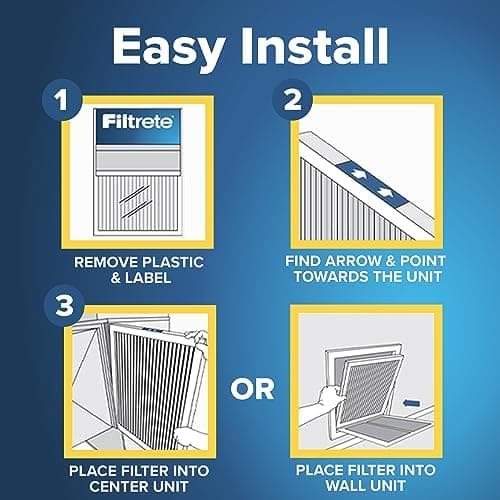 Filtrete 20x25x1 AC Furnace Air Filter, MERV 5, MPR 300
