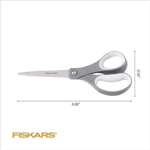 FISKARS All Purpose Scissors - High Performance & Comfort