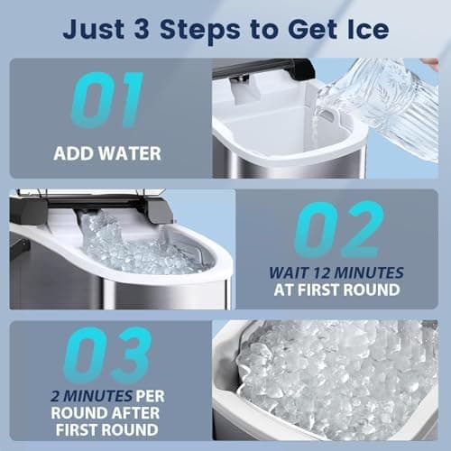 FREE VILLAGE Nugget Ice Maker Countertop