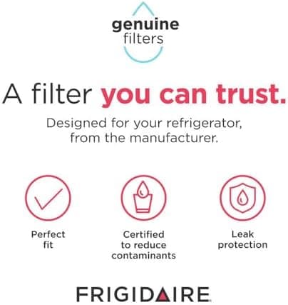 Frigidaire EPTWFU01 Water Filtration Filter, 1 Count, White