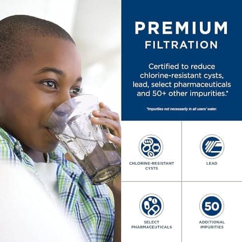 GE® RPWFE™ Refrigerator Water Filter, Genuine Replacement
