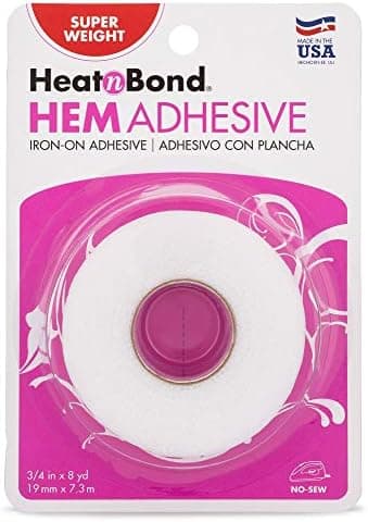 HeatnBond Hem Iron-On Adhesive, Super Weight