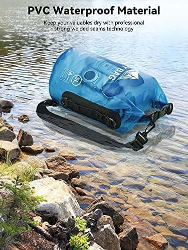 HEETA Waterproof Dry Bag for Travel & Water Sports