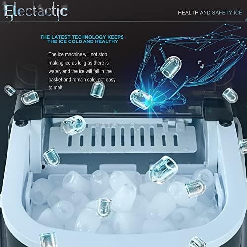 Ice Maker Countertop, Efficient Easy Carry Ice Machine