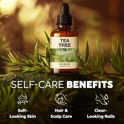 Kukka Tea Tree Oil for Skin, Fuller Hair & Healthy Toenails