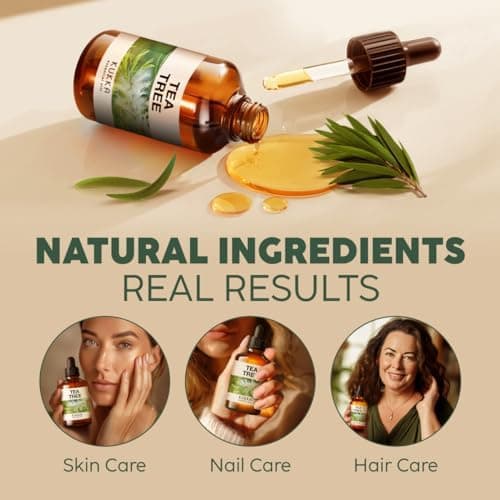 Kukka Tea Tree Oil for Skin, Fuller Hair & Healthy Toenails