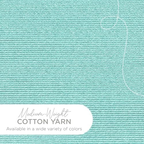 Lion Brand Yarn - 24/7 Cotton® Yarn, Aqua (1 Skein)