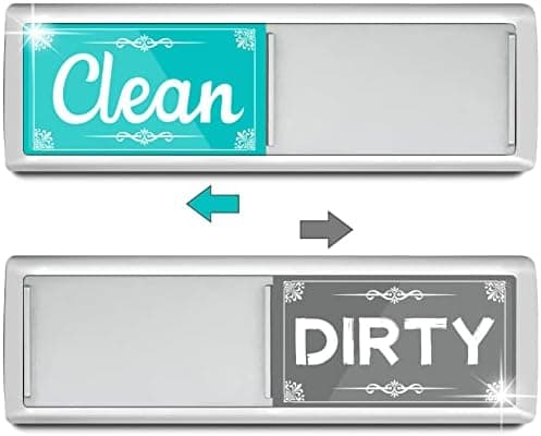 Magnetic Clean/Dirty Dishwasher Sign for Kitchen Organization