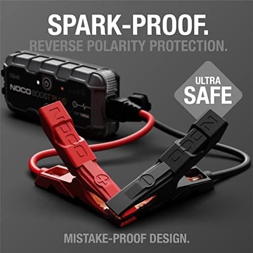 NOCO Boost Plus GB40 1000A UltraSafe Car Battery Jump Starter