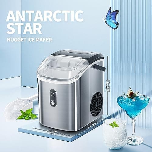 Nugget Countertop Ice Maker with Soft Chewable Ice