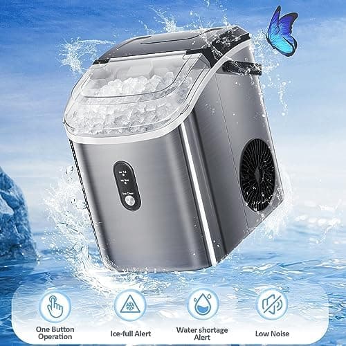 Nugget Countertop Ice Maker with Soft Chewable Ice