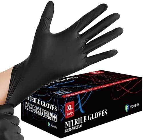 PROMEDIX P Nitrile Gloves - 100 Count, 4mil Thickness
