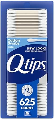 Q-tips Cotton Swabs for Hygiene and Beauty Care, 625 Count