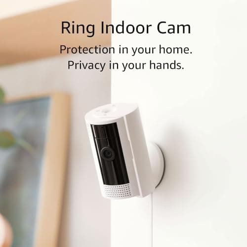Ring Indoor Cam (2nd Gen) | 1080p HD Video & Color Night Vision