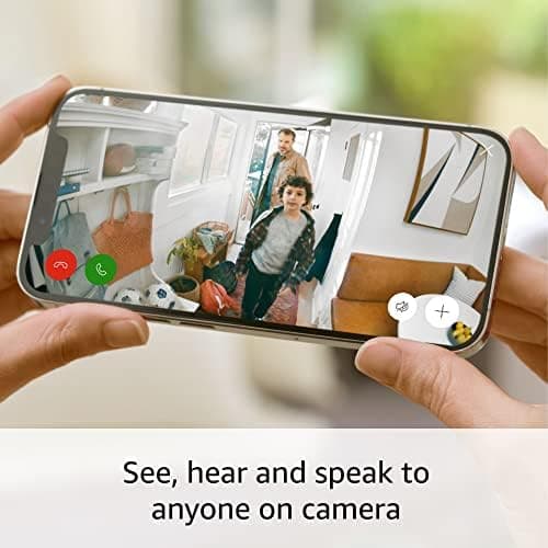 Ring Indoor Cam (2nd Gen) | 1080p HD Video & Color Night Vision
