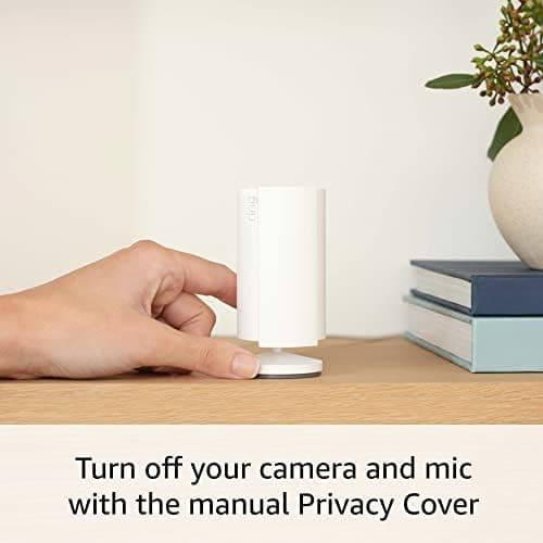 Ring Indoor Cam (2nd Gen) | 1080p HD Video & Color Night Vision
