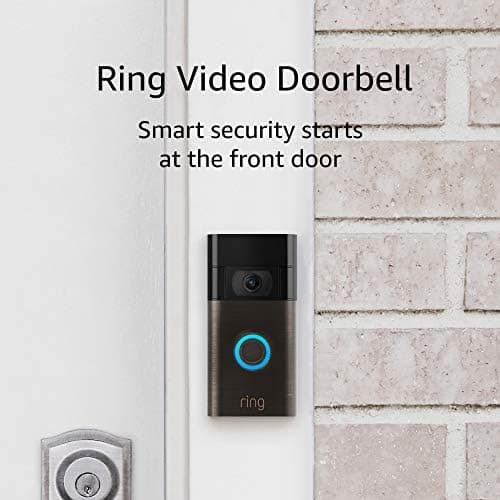Ring Video Doorbell – 1080p HD, Improved Motion Detection