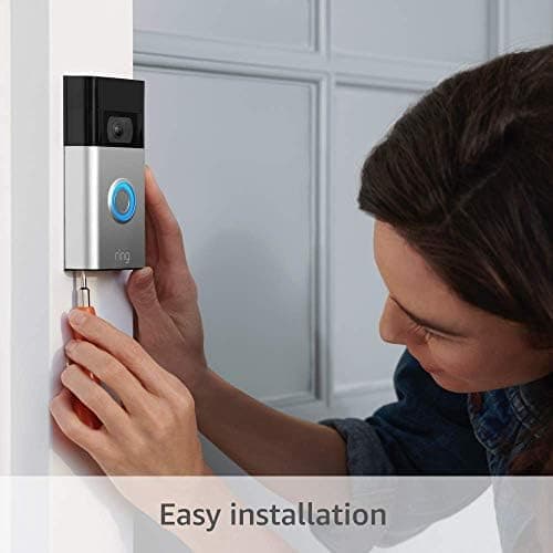 Ring Video Doorbell – 1080p HD, Improved Motion Detection