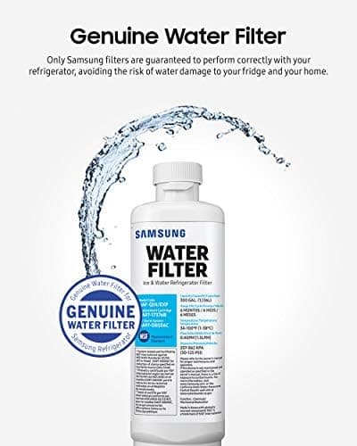 SAMSUNG Genuine Refrigerator Water Filter, 6-Month Life
