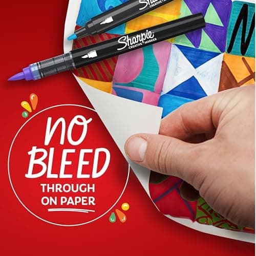 SHARPIE Creative Water-Based Acrylic Markers, 12 Count