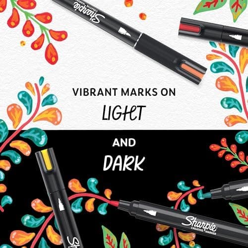 SHARPIE Creative Water-Based Acrylic Markers, 12 Count