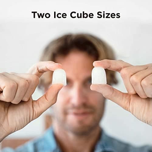 Silonn Ice Maker Countertop, 9 Cubes Ready in 6 Mins