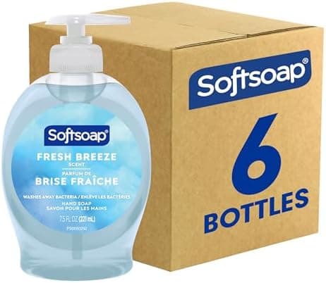 Softsoap Liquid Hand Soap, Fresh Breeze - 7.5 Fl Oz (Pack of 6)