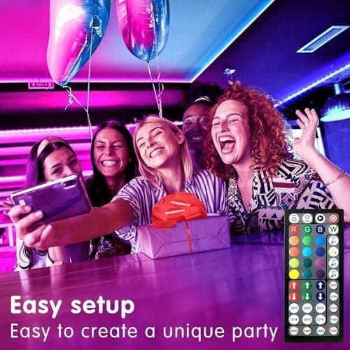 Tenmiro LED Lights for Bedroom 100ft Music Sync