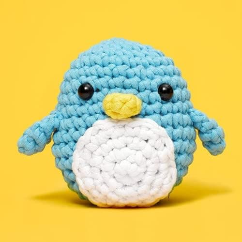 The Woobles Beginners Crochet Kit - Pierre The Penguin